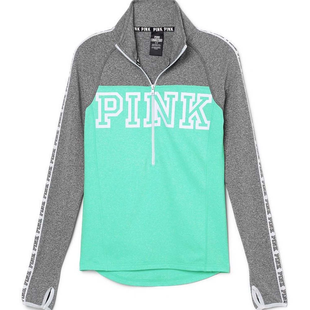Women’s Small PINK Quarter-Zip Pullover
